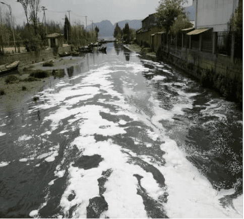 生活污水消泡劑應(yīng)用場(chǎng)景圖